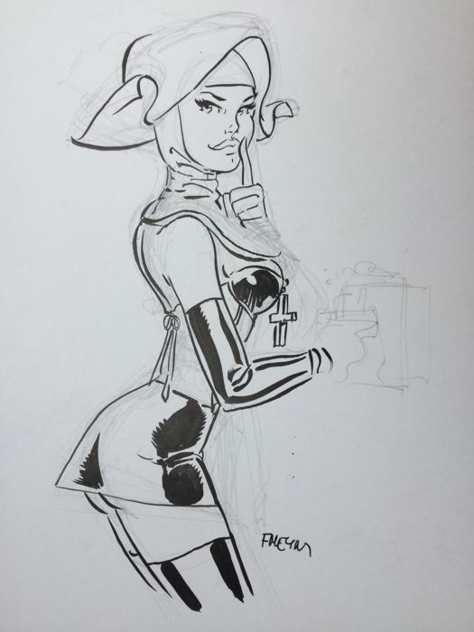 525x700 meynet - Shh Drawing