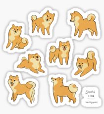 210x230 shiba drawing stickers redbubble - Shiba Drawing