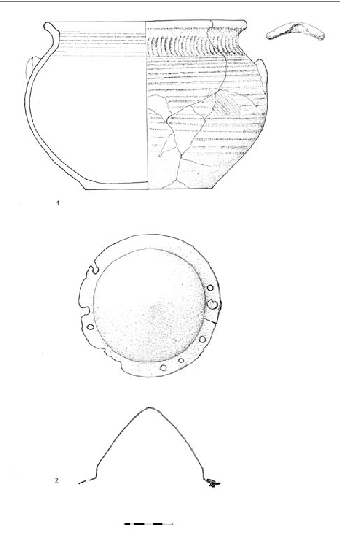701x1115 grave finds ceramic pot urn shield boss - Shield Drawing