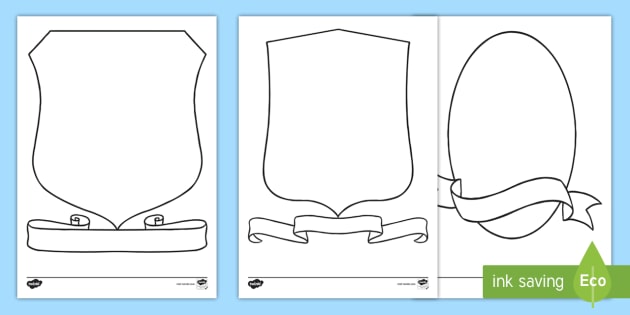 630x315 New Blank Shield Template - Shield Drawing Template