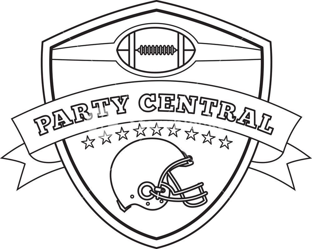 1000x800 American Football Helmet Shield Line Drawing Royalty Free Stock - Shield Line Drawing