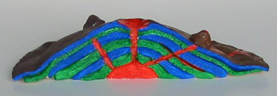 400x139 Volcano Activities, Shield Volcano - Shield Volcano Drawing