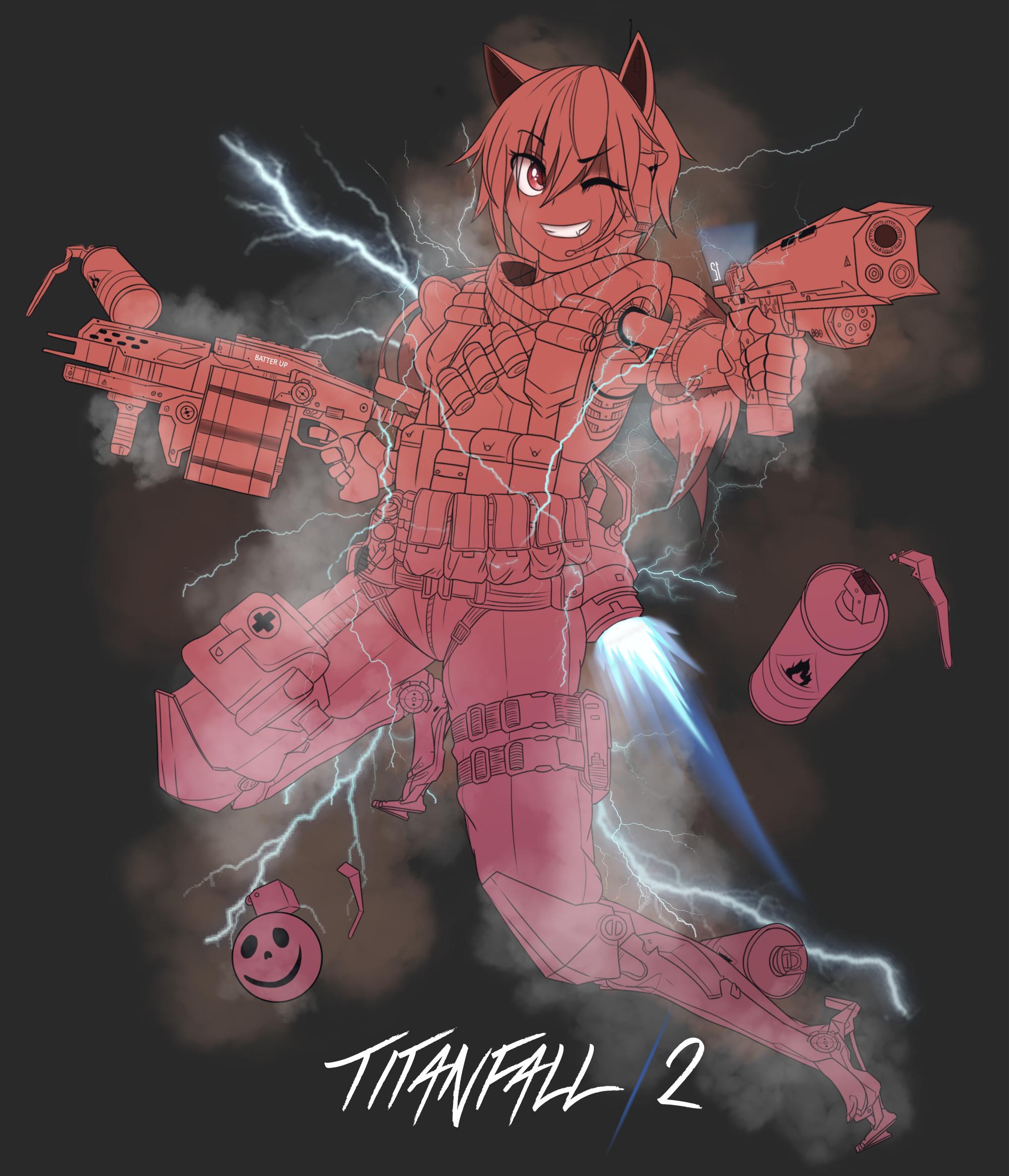 2000x2330 Phase Shift Pilot Drawing Titanfall - Shift Drawing