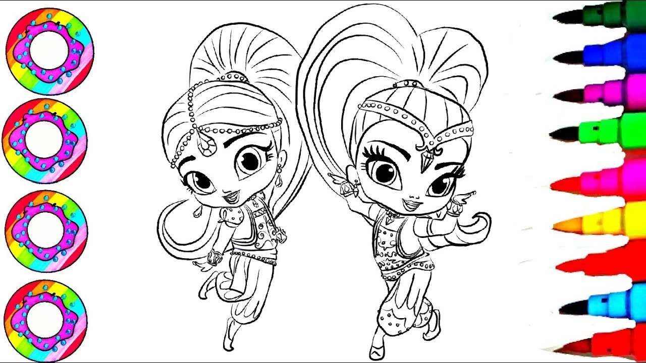 Shimmer And Shine Drawing at PaintingValley.com | Explore collection of