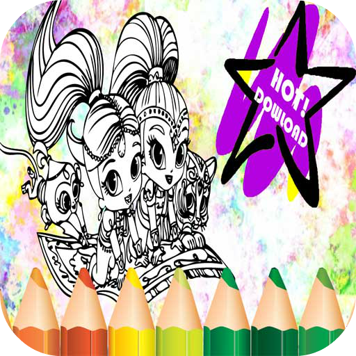 512x512 draw shimmer and shine fans apk - Shimmer And Shine Drawing