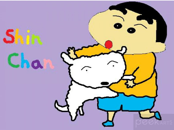 600x450 shin chan - Shin Drawing
