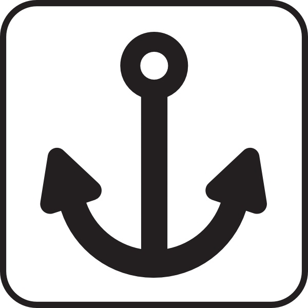 600x600 Ship Anchor Clip Art Free Vector In Open Office Drawing - Ship Anchor Drawing