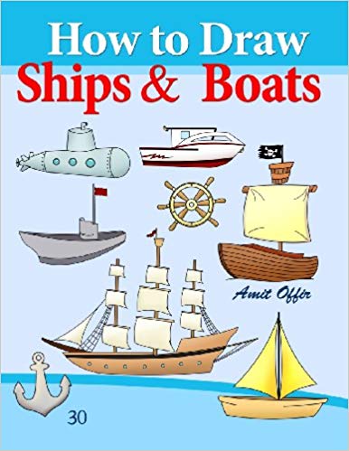 386x499 how to draw ships and boats drawing books for beginners - Ship Drawing