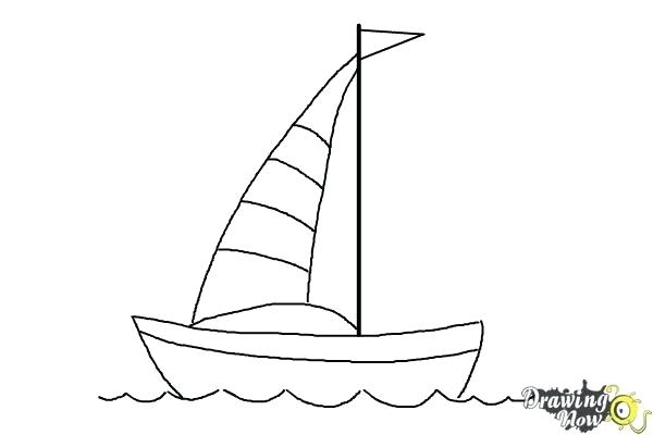 600x400 Boat Drawings - Ship Drawing Images