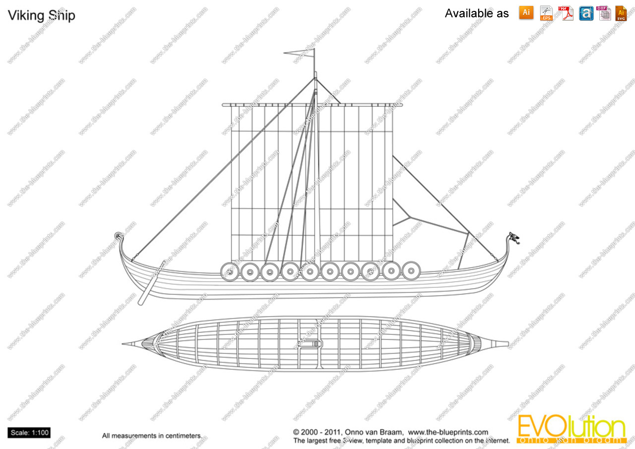 1280x905 How To Draw A Viking Ship Step - Ship Drawing Step By Step