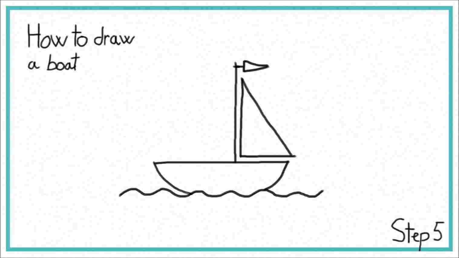 1517x853 How Easy Drawings Of Ship To Draw A Boat - Ship Easy Drawing