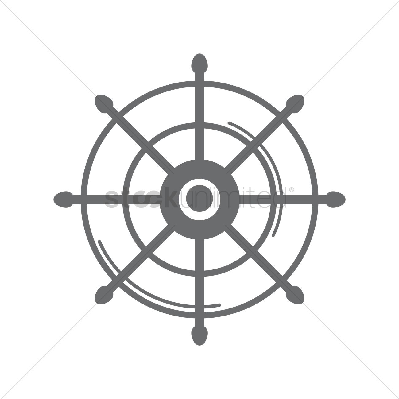 1300x1300 ship steering wheel vector image - Ship Steering Wheel Drawing