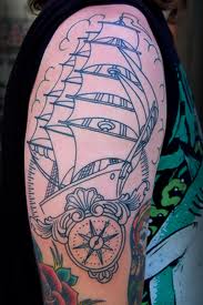 183x275 Ship Tattoos Design Ideas And Meanings Tatring - Ship Tattoo Drawing