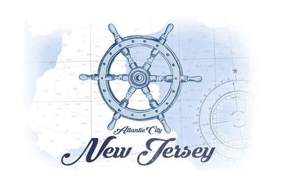 400x267 Atlantic City, New Jersey - Ship Wheel Drawing