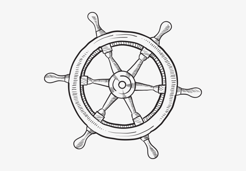 820x571 Drawing Wheels American Traditional Ship Image Transparent - Ship Wheel Drawing