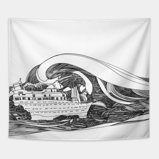 630x630 ss america shipwreck drawing - Shipwreck Drawing