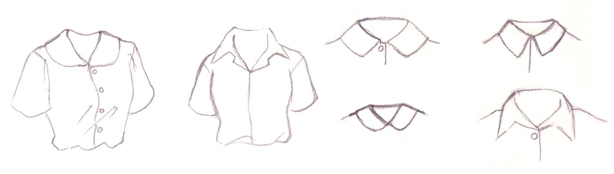 Shirt Collar Drawing at PaintingValley.com | Explore collection of