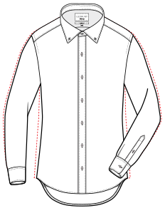 232x292 year of shirts great fit, exceptional quality ledbury - Shirt Drawing Images