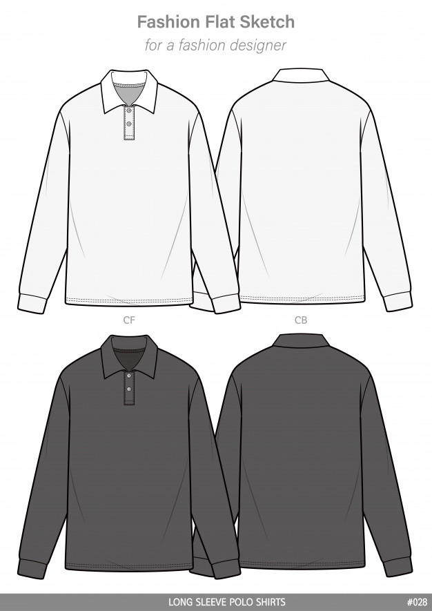 626x885 Polo Shirt Vectors, Photos And Free Download - Shirt Drawing Template