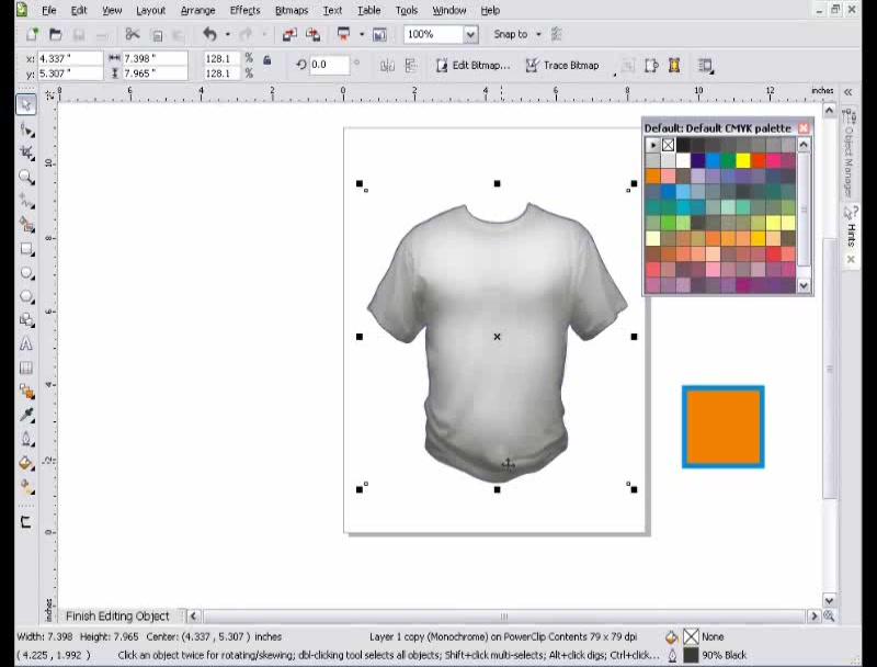 800x608 T Shirt Template Coreldraw Tutorial - Shirt Drawing Template