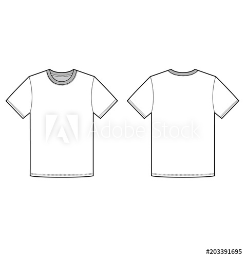 Shirt Drawing Template at PaintingValley.com | Explore collection of ...