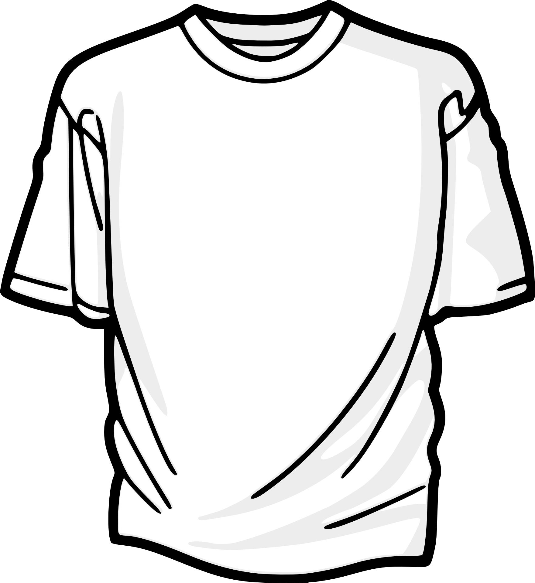 Shirt Outline Drawing at PaintingValley.com | Explore collection of ...