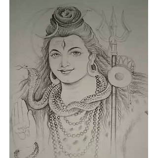 320x320 buy god shiva drawing online from shopclues - Shiva Drawing