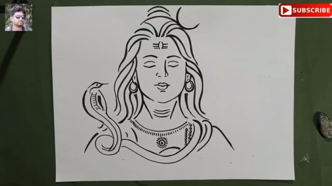 Paris: Unique Lord Shiva Sketch Images