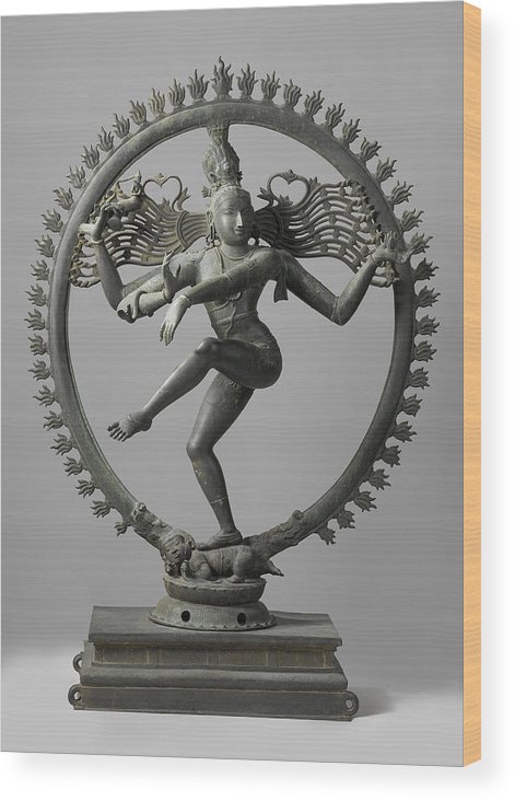 471x732 shiva nataraja, anonymous wood print - Shiva Nataraja Drawing