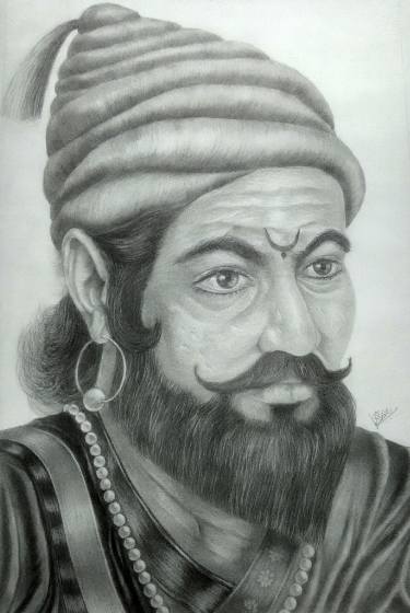 Shivaji Maharaj Drawing At Paintingvalley Com Explore Collection