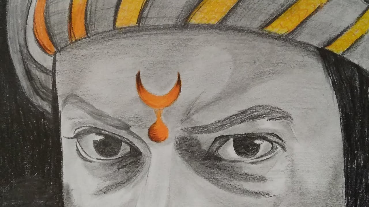 Shivaji Maharaj Drawing at PaintingValley.com | Explore collection of