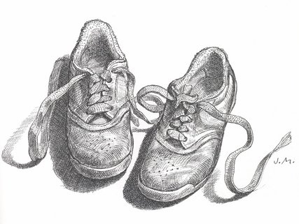 427x321 Getting Back To The Phantom Skill - Shoe Art Drawing