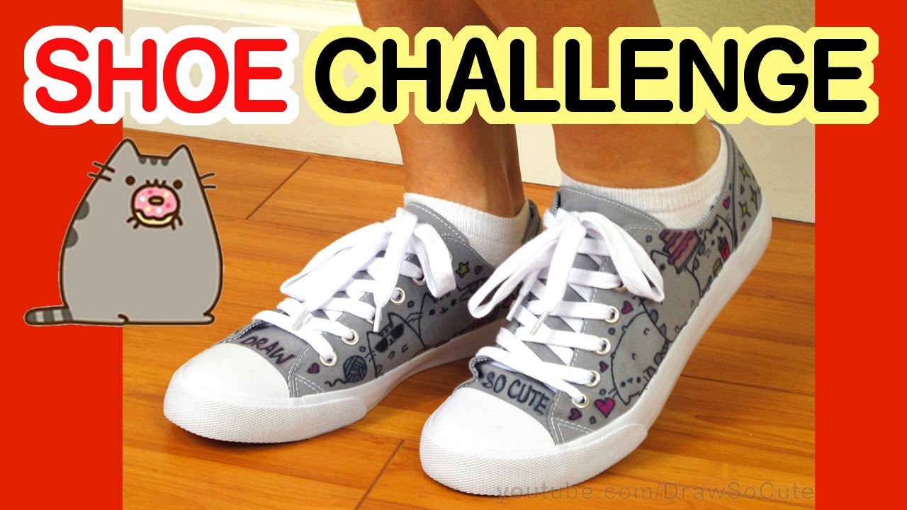1280x720 shoe art challenge - Shoe Art Drawing