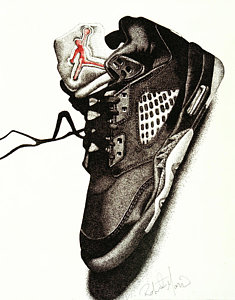 235x300 shoe drawings fine art america - Shoe Art Drawing