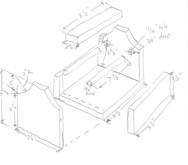 636x558 How To Make A Shoe Shine Box The Art Of Manliness - Shoe Box Drawing
