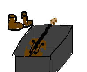 300x250 A Violin In A Shoe Box - Shoe Box Drawing