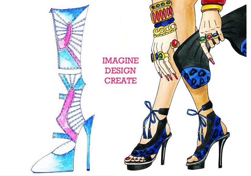 824x578 shoe design drawing online course, learn how to design shoes - Shoe Designs Drawings