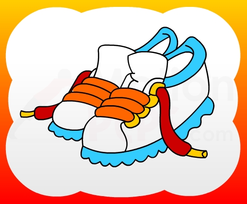 503x415 How To Draw Shoe For Kids - Shoe Drawing For Kids