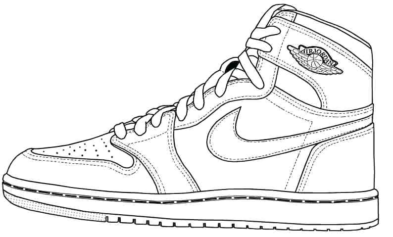 Printable Sneaker Template Printable Templates