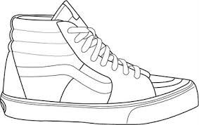 283x178 sneaker templates - Shoe Drawing Template