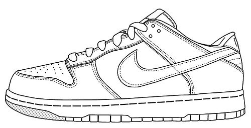 500x255 Image Result For Running Shoe Line Drawing Kresby Sneakers - Shoe Line Drawing