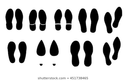 434x280 Shoe Print Png Images In Collection - Shoe Print Drawing