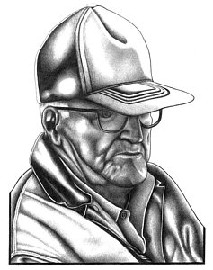 237x300 Fred Courser Drawing - Shoemaker Drawing