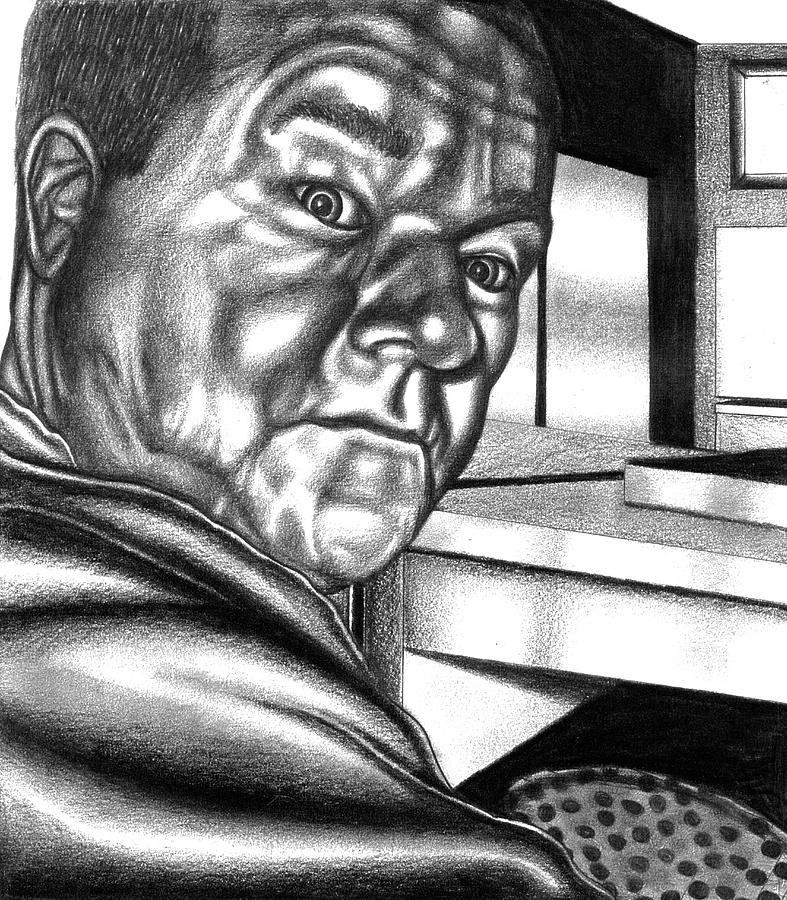 787x900 Panzero Drawing - Shoemaker Drawing