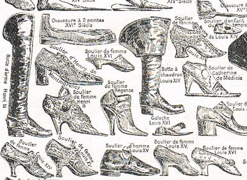 794x579 Print Historic Shoe Shoemaker Original Dictionary Vintage Etsy - Shoemaker Drawing