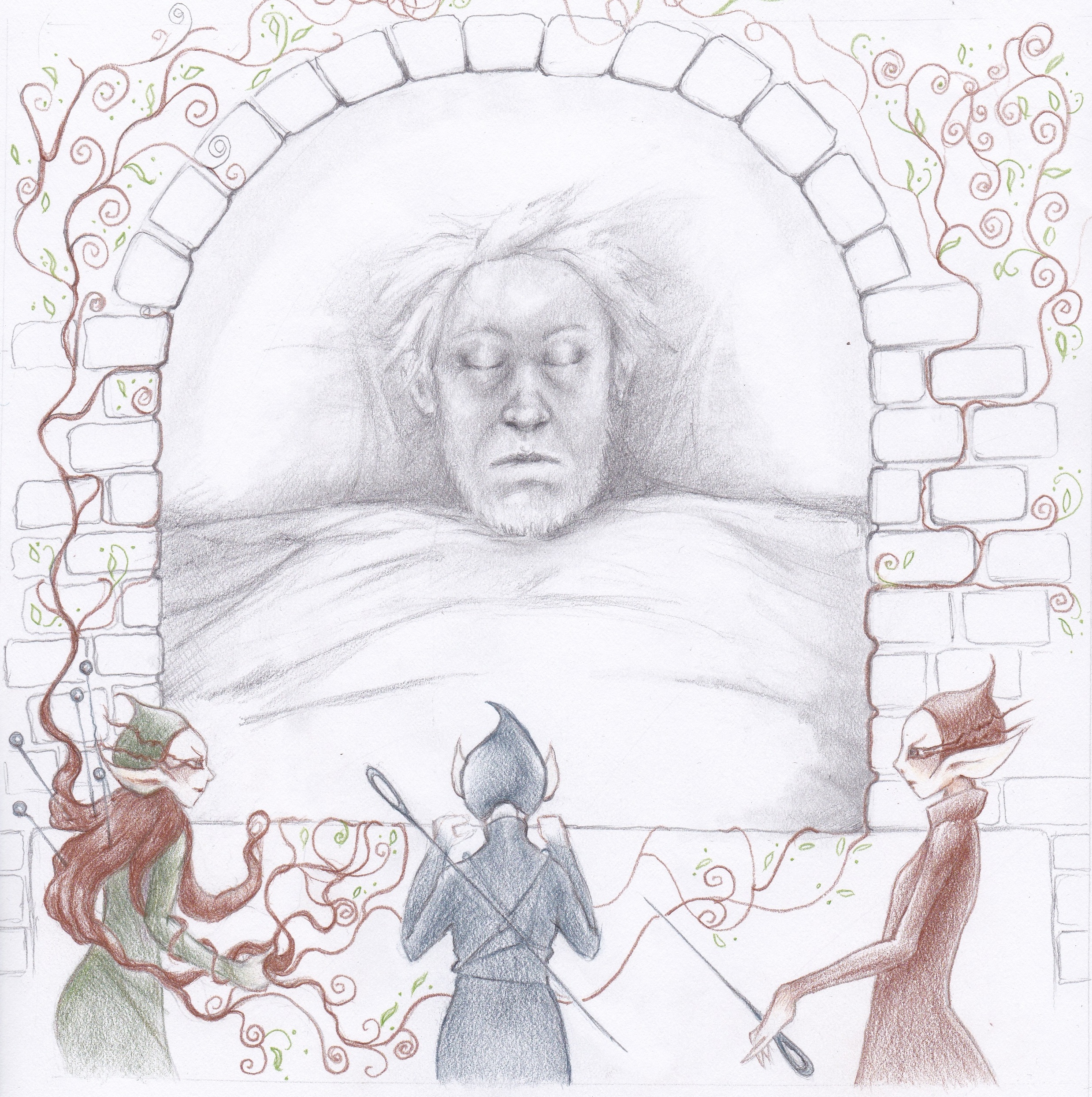 2478x2488 E For The Elves And The Shoemaker Drawing Paynes - Shoemaker Drawing