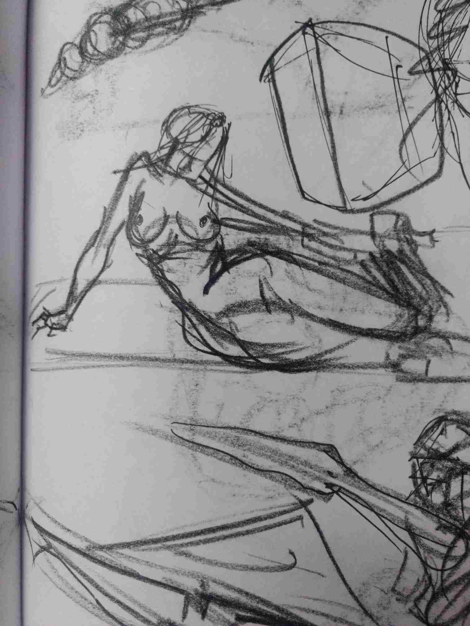 1517x2022 Shofar - Shofar Drawing