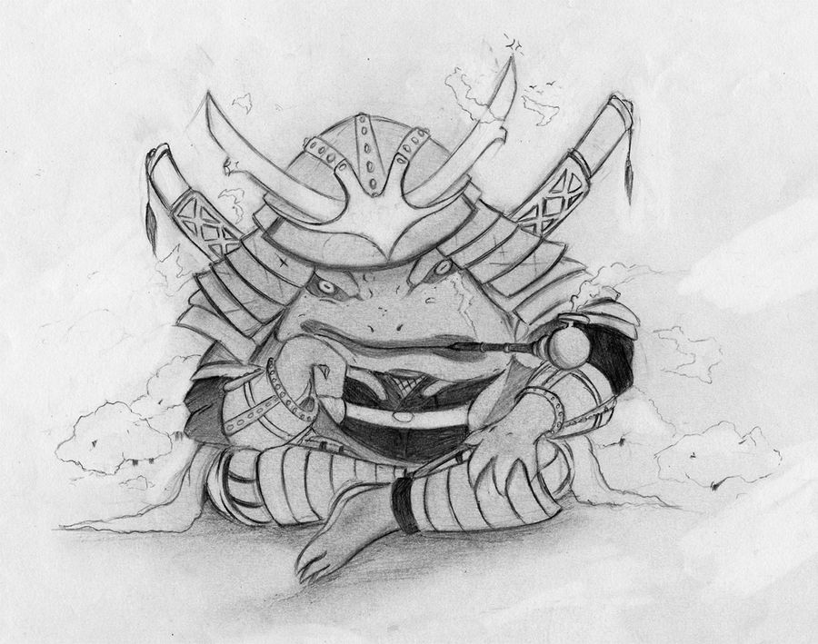 900x709 gamabunta shogun - Shogun Drawing