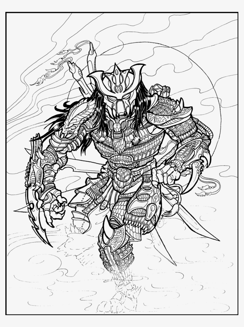 820x1101 lineart - Shogun Drawing