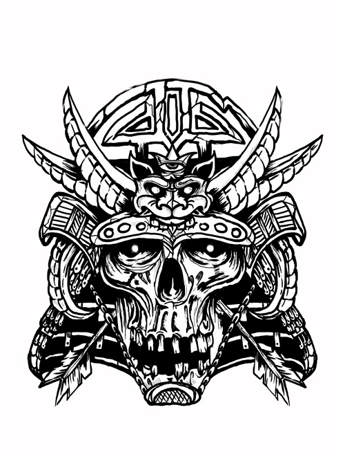 500x667 shogun tutorial on behance - Shogun Drawing